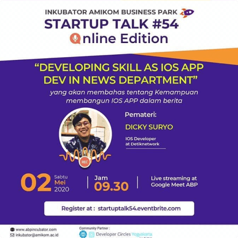 Event Talk: Developing Skill As iOS Dev In News Department