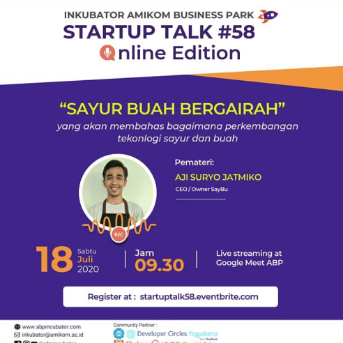 Event Talk: Sayur Buah Begairah